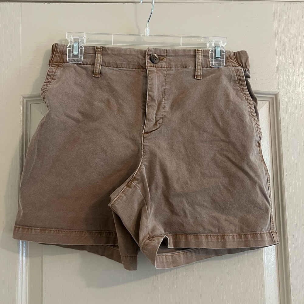 Old Navy Dark Khaki Shorts Classic Fit
